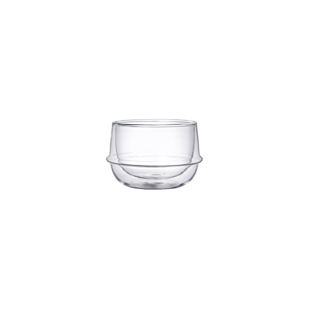 Kinto Kronos 200ml Double Glass Tea Cup