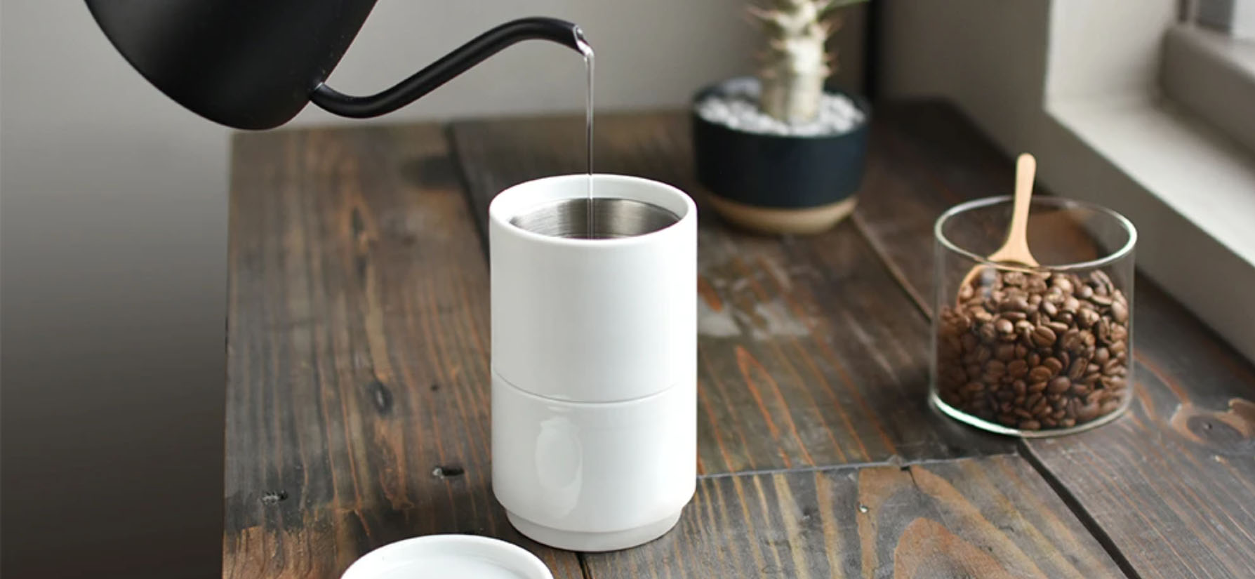 FARO Pour Over Set, 230ml by Kinto Japan BeanCurious